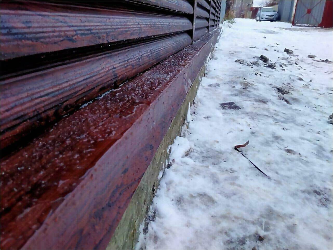 забор-жалюзи Каштан Красный фото5 в Новочеркасске